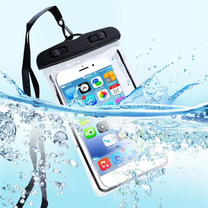 Waterproof mobile bag protect your personal mobile phone for rainy day