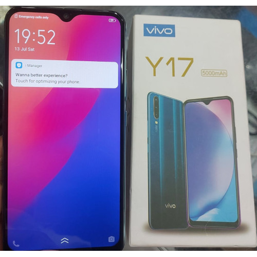 Vivo Y17 8+256 ফুল বক্স অফার (New)